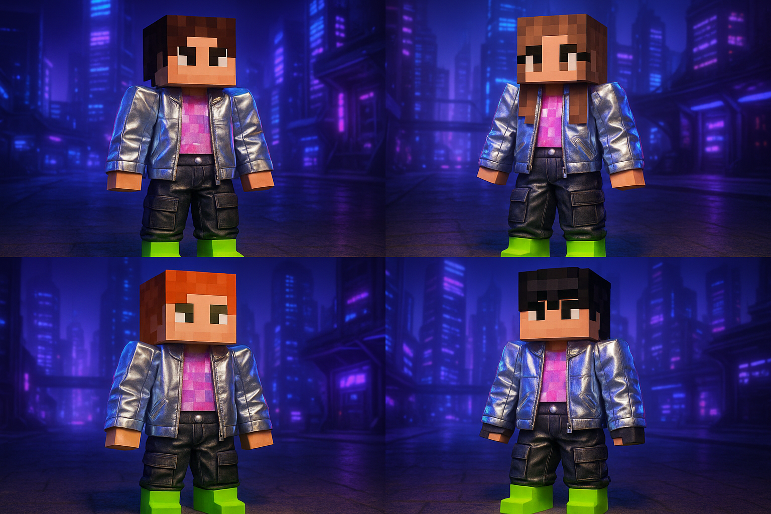 ✨ Y2K Skins for Minecraft: Step Back into the Retro-Futuristic Era!